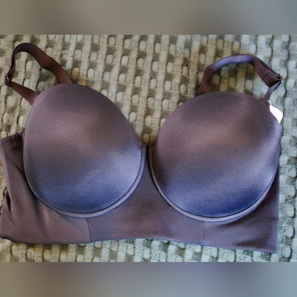 Leonisa/VS Shapewear Longline Balconette Bra 36D (2)
